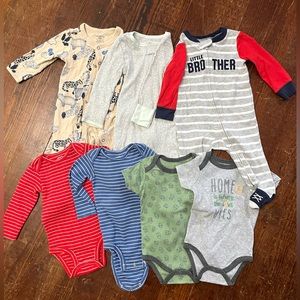 6-9mo Baby Bundle (Carters, Cloud Island)